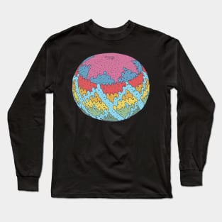 Hacky Sack - Knitted Kick Ball - American Sport Long Sleeve T-Shirt